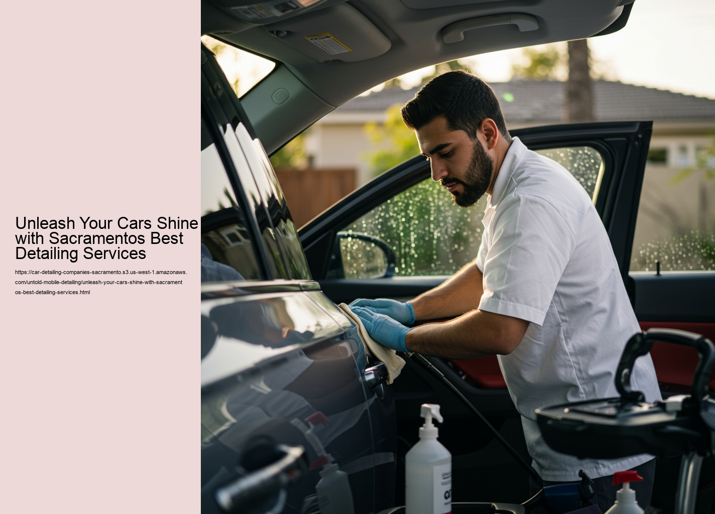 Unleash Your Cars Shine with Sacramentos Best Detailing Services